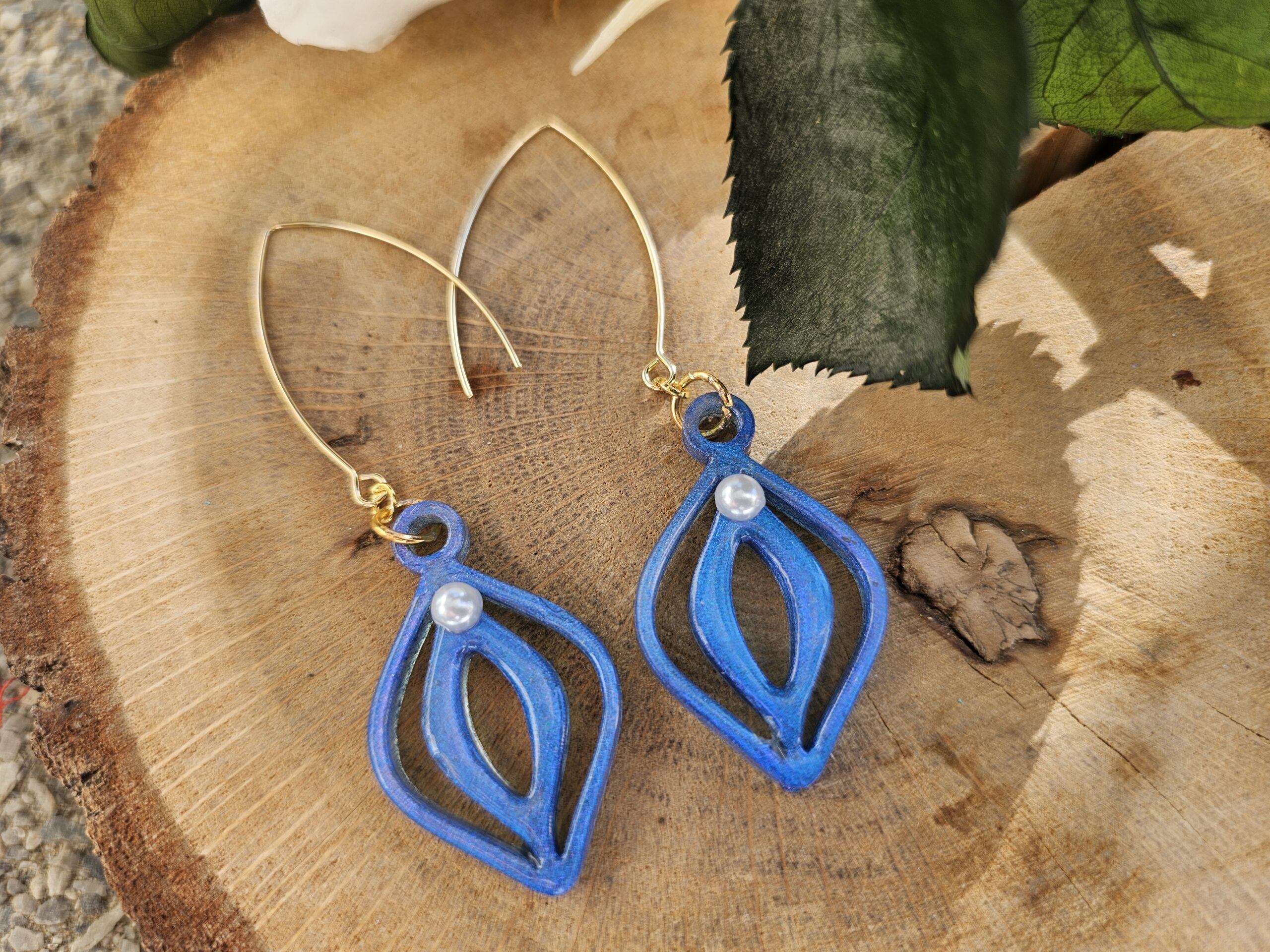 Le Generateur de Moulettes à Paillettes - Boucles d'oreilles en crochets ou créoles