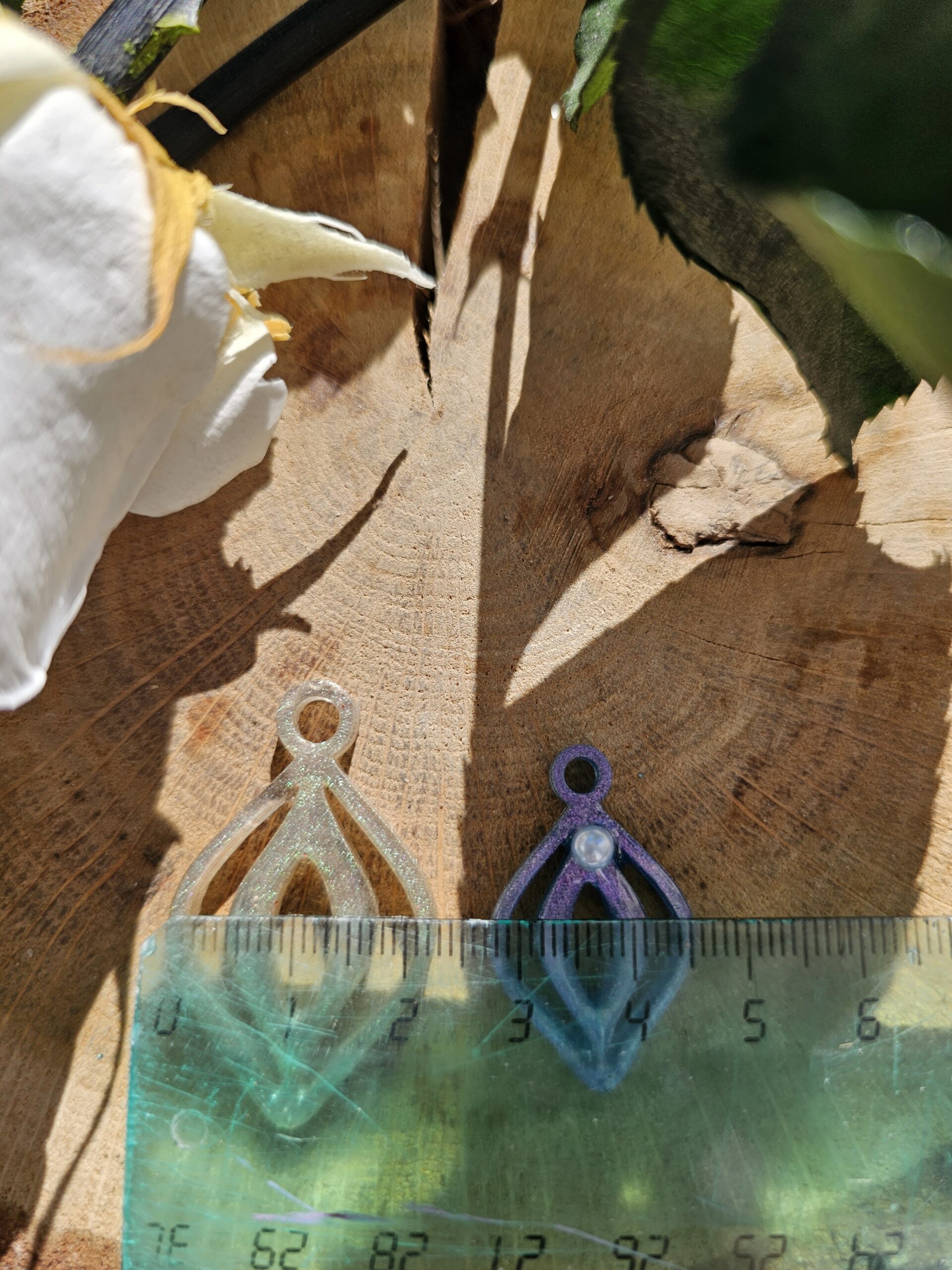 Le Generateur de Moulettes à Paillettes - Boucles d'oreilles en crochets ou créoles – Image 6