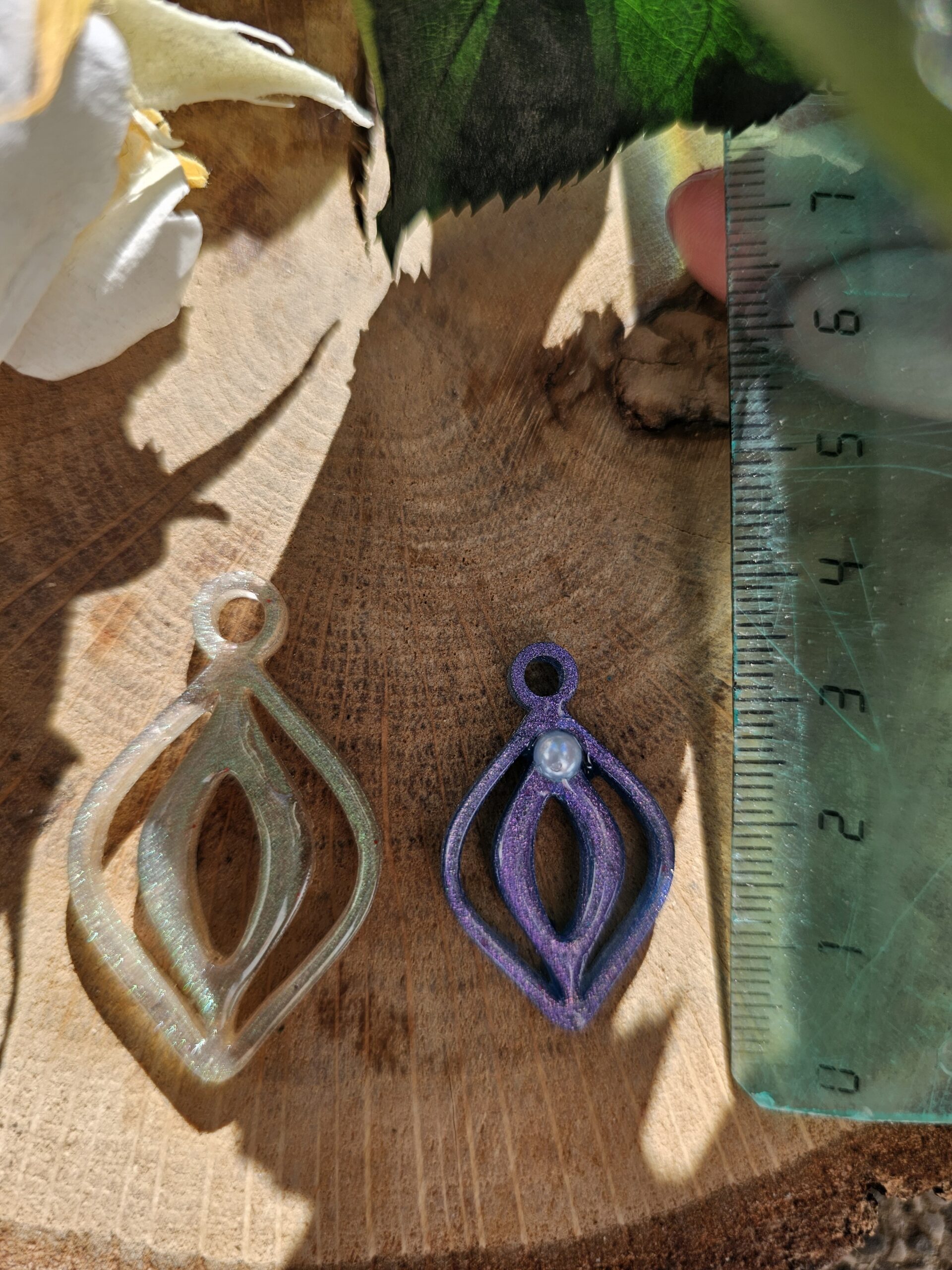 Le Generateur de Moulettes à Paillettes - Boucles d'oreilles en crochets ou créoles – Image 7