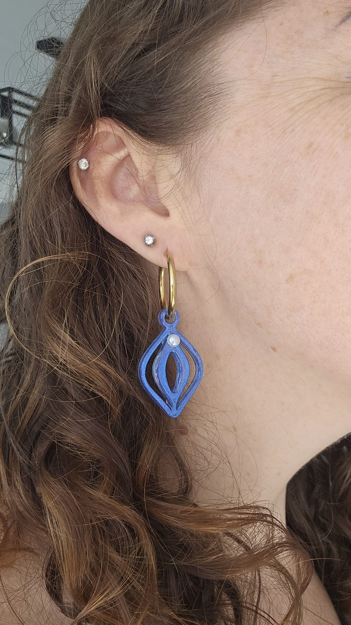 Le Generateur de Moulettes à Paillettes - Boucles d'oreilles en crochets ou créoles – Image 22