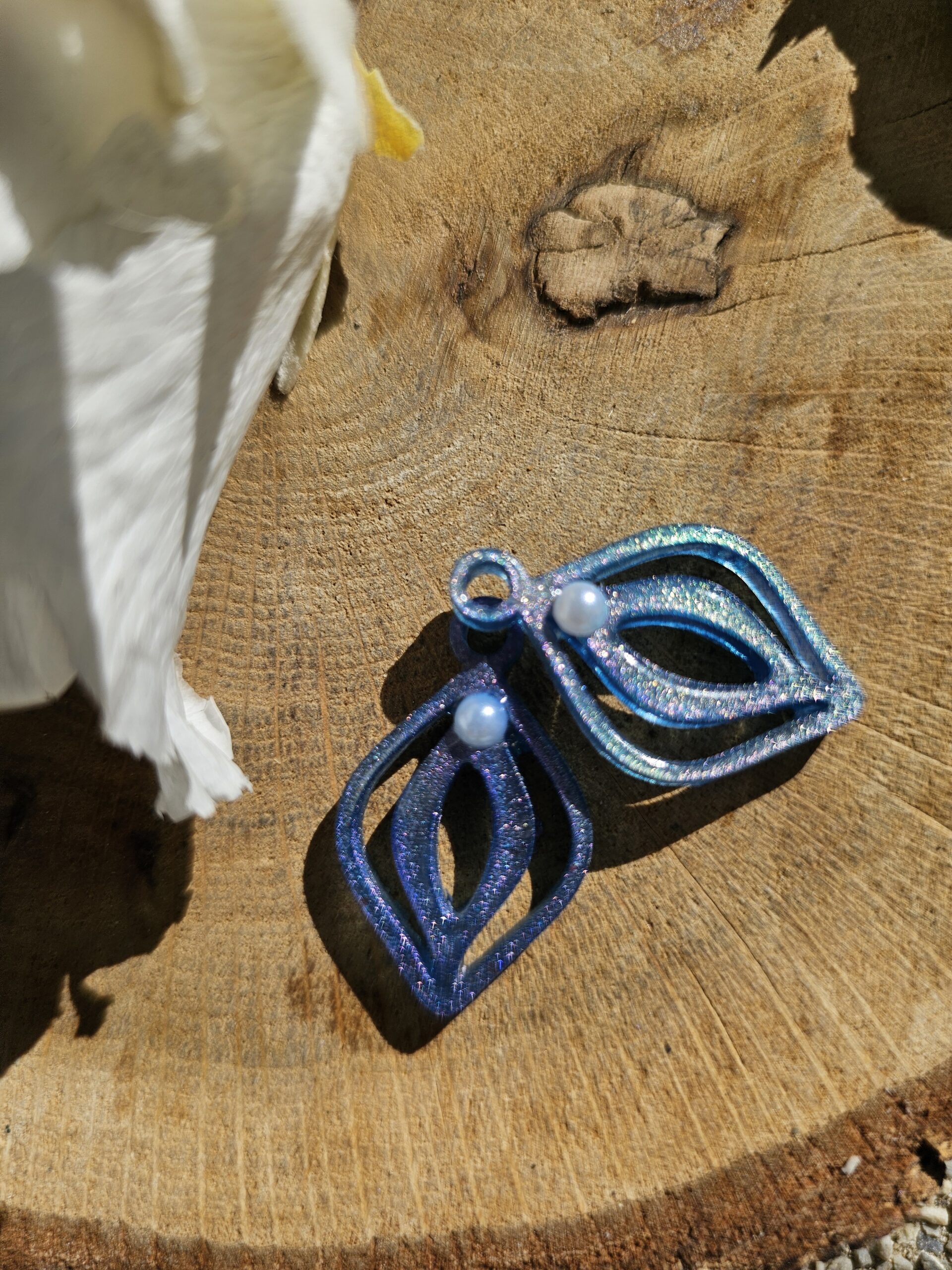 Le Generateur de Moulettes à Paillettes - Boucles d'oreilles en crochets ou créoles – Image 23