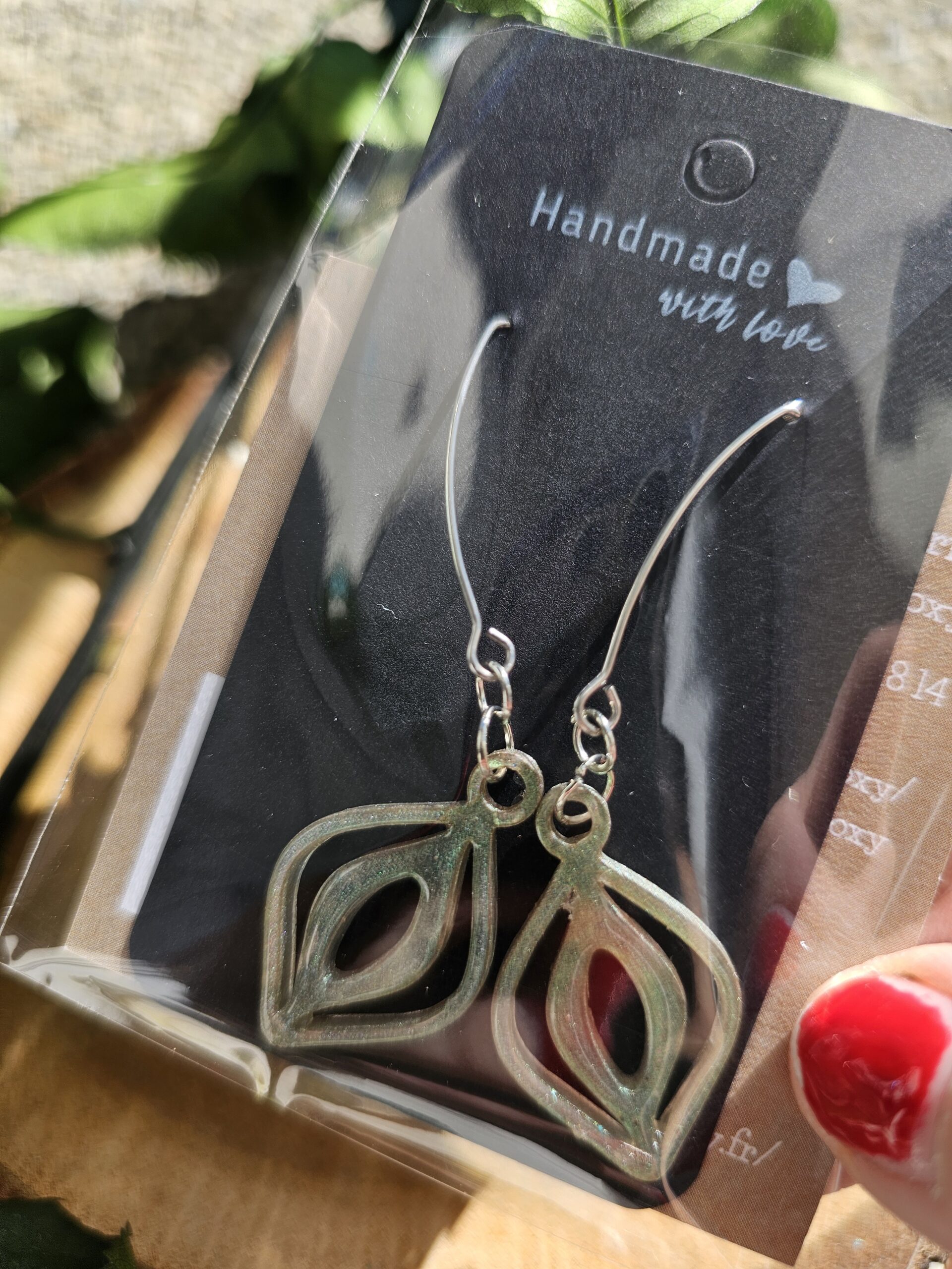 Le Generateur de Moulettes à Paillettes - Boucles d'oreilles en crochets ou créoles – Image 24